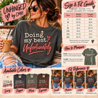 Doing My Best, Unfortunately Graphic Tee | UNHINGED by CMH