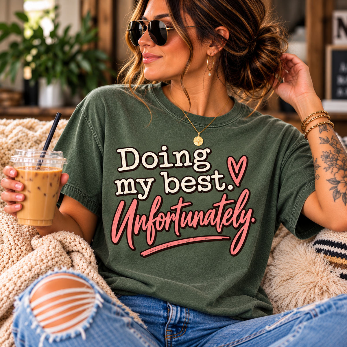 Doing My Best, Unfortunately Graphic Tee | UNHINGED by CMH